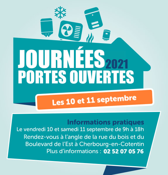 Journées portes ouvertes le 17 et 18 septembre 2021 à Cherbourg