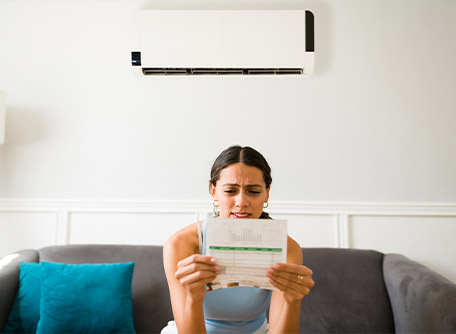 Consommation d’énergie d’une climatisation réversible